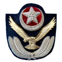 Кокарда знак на фуражку офицеров Военно-Воздушных