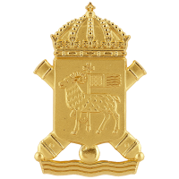 3-nd Coastal Artillery Regiment Beret Badge of Sweeden Navy