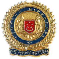 Singapore Army Regiment Staybright Cap Badge