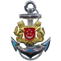 Кокарда знак на фуражку мичманов ВМС