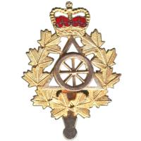 CANADA ARMY DRIVER ENAMEL BADGE