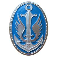 Beret Badge of Marine Corps Ukrainian Navy