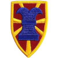 Нарукавный знак 7-й бригады боевого обеспечения и тыла СВ США