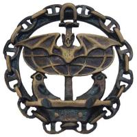 Russian NAVAL SCOUTING Military Metal Badge