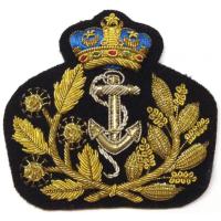 ROYAL NAVY ADMIRAL CAP BADGE BRUNEI