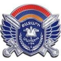 Нагрудный знак "Храбрый воин" Вооруженных Сил Армении
