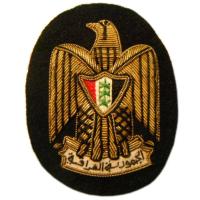 Вышитая кокарда на берет ВМС Ирака