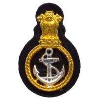 Beret Sergeant Cockade on the Indian Navy