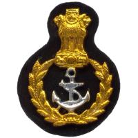 Sergeant Beret Cockade of the Indian Navy