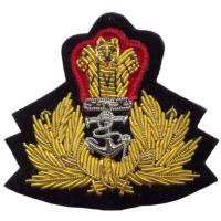 Beret Officers Cockade of the Indian Navy