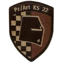 22nd motorised artillery regiment Swiss Land Force Patch