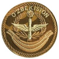 Shoulder Subdued Desert patch Air Force of the Republic of Uzbekistan