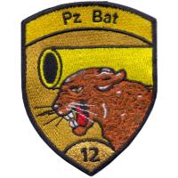 12th Armored Battalion Patch of the Armed Forces of Switzerland