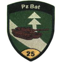 25th Armored Battalion Patch of the Armed Forces of Switzerland