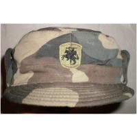 Lithuania Army Soldier Winter Camouflage Cap with cloth badge