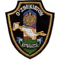 Нарукавный знак Пограничных войск Службы национальной безопасности Республики Узбекистан