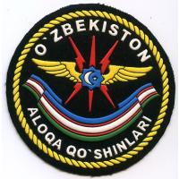 Нарукавный знак войск связи Республики Узбекистан
