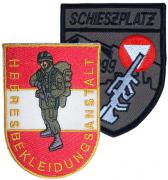 Austrian army patches