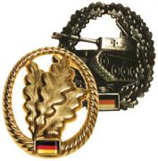 Bundeswehr Beret Metal Badges