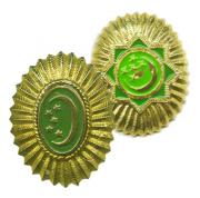 Officers\\\' Cap Badge of Turkmenistan